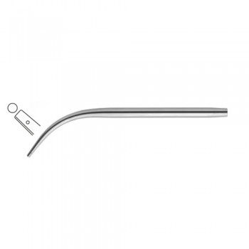 Suction Tube Stainless Steel, 14 cm - 5 1/2" Diameter 3.0 mm Ø